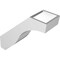 Ekena Millwork 5-in. W x 14-in. D x 14-in. H Baker Architectural Grade PVC Knee Brace BRCP05X14X14BKR - alternate 4